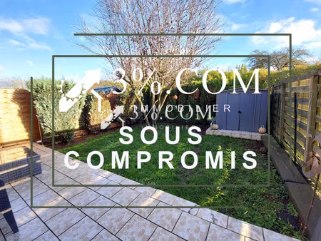 maison 60 m² - chambre  bureau  dressing  jardin