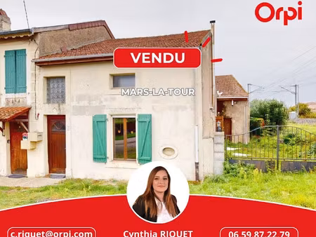 vente maison 4 pièces 131 m² à mars-la-tour (54800)  99 000 €