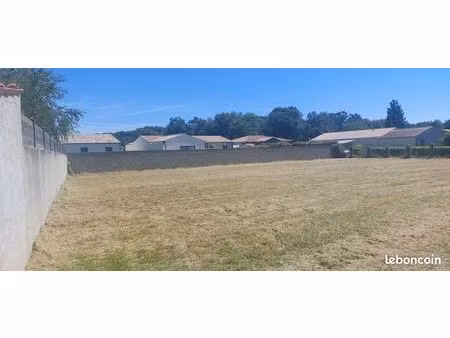 vente terrain constructible