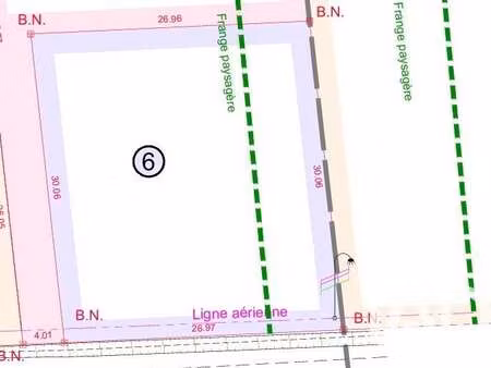 vente terrain à chanteau (45400) : à vendre / 809m² chanteau