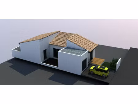 vente maison 3 pièces 72m2 thuir 66300 - 240000 € - surface privée