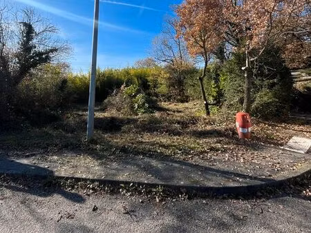 terrain constructible – 610 m² – saint-marcel-lès-valence – quartier calme