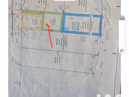 terrain constructible viabilisé à vendre