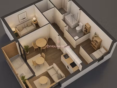 vente appartement 3 pièces 71.88 m² à wambrechies (59118)  327 000 €