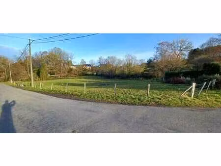 terrain à vendre dans un cadre bucolique.