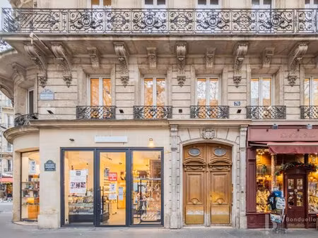 paris viii - bureaux 120 m2 - quartier saint lazare/madeleine