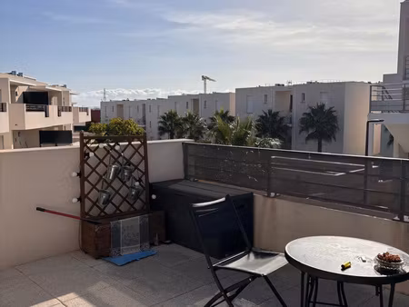 perpignan / porte d'espagne : appartement 2 pieces + parking