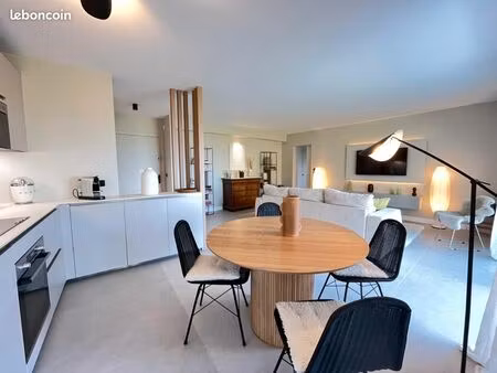 magnifique 2p rez de jardin le cannet residentiel