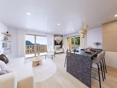 vente appartement 2 pièces 52.25 m² à les gets (74260)  574 750 €
