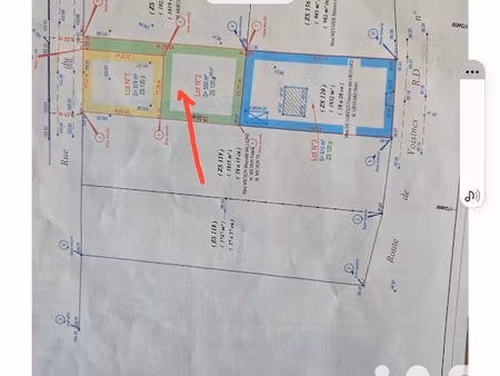 vente terrain 550 m² à paron (89100)  35 000 €