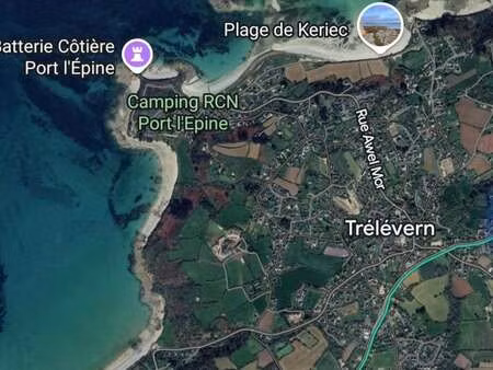 vente terrain à trélévern (22660) : à vendre / trélévern