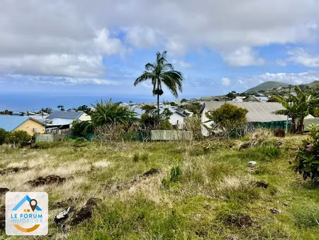 vente terrain 540 m² à petite ile (97429)  130 000 €