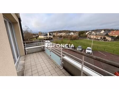 a st sébastien de morsent  dans résidence récente et sécurisée  appartement de type f3 ave