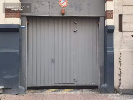 lille - centre - republique - rue nicolas leblanc - garage en box ferme - disponible rapid