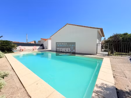 villa plain pied  4 pieces avec piscine et garage a canohe