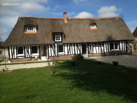 charmante chaumière normande rénovée – 4 chambres – ferrières-haut-clocher