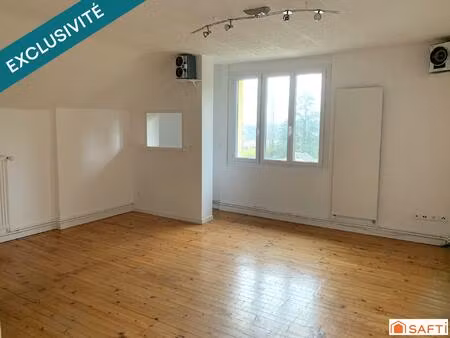 appartement 85m² t3 centre belley sans vis à vis