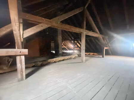 a vendre comble à aménager de 60 m2 (loi carrez) à ban st martin