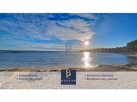 saint raphael - peguiere 50m de la mer appartement 2-3p renove entierement