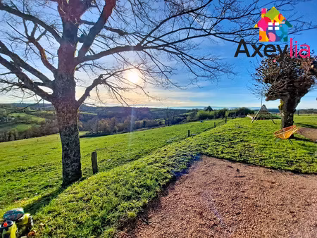 a vendre - jarnosse - maison 3 chambres et terrain sans vis à vis