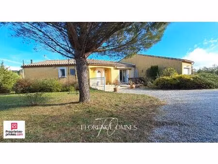 exclusivite pennautier - maison de plain-pied 108 m² - 2 chambres - cadre de verdure