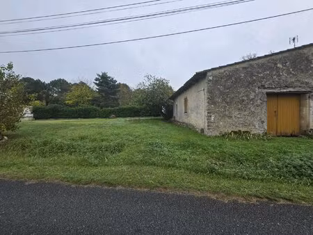 garage et terrain à batir