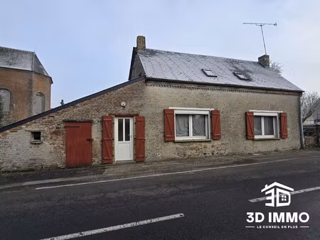 achat maison 3 pièces 72m² boulogne sur helpe 59440