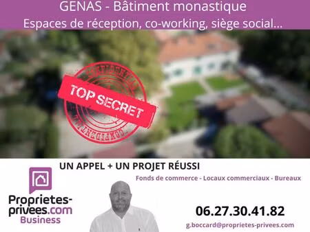 69740 genas - murs commerciaux 580 m²  terrain 1.281 m²