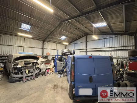 vente local d'activités 278m2 le thou 17290 - 272100 € - surface privée