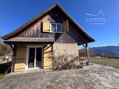 maison individuelle de 157 m²- terrain 1500 m² - belle vue belledonne et chartreuse - 5 ch