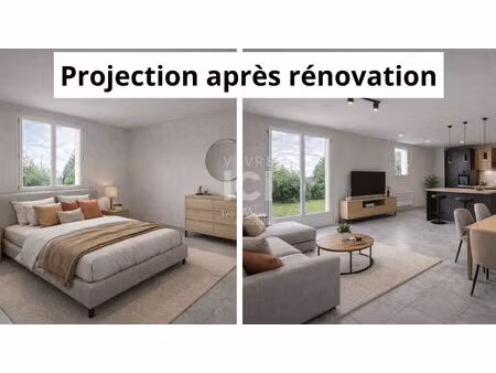 achat maison 3 pièces 65m²