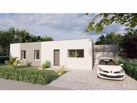 terrain avec maison neuve à vendre