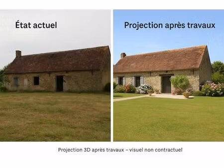 vente maison 3 pièces 90 m² mareil-sur-loir (72200)