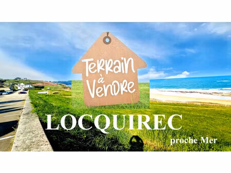 terrain à vendre à locquirec (29241) - finistère