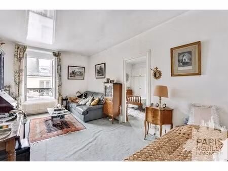 paris 16ème muette - rue guichard: 2 pieces dernier etage ascenseur