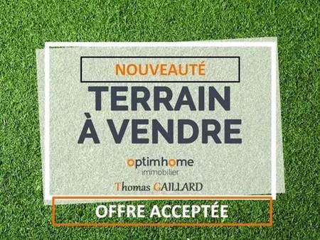 terrain constructible à vendre
