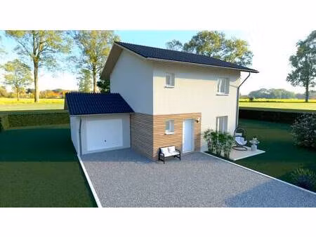 terrain avec maison neuve à vendre