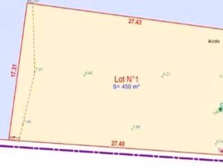 vente terrain à longeville-sur-mer (85560) : à vendre / longeville-sur-mer