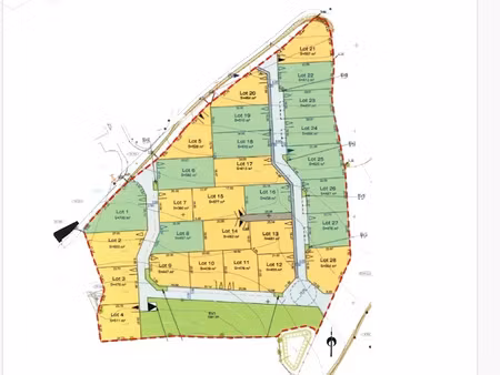 vente terrain 484 m² à mayenne (53100)  33 500 €