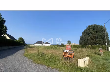 vente terrain 1041 m² à beuste (64800)  85 000 €