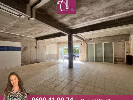 à louer - local / dépôt brut 100m2 - rdc - jarry