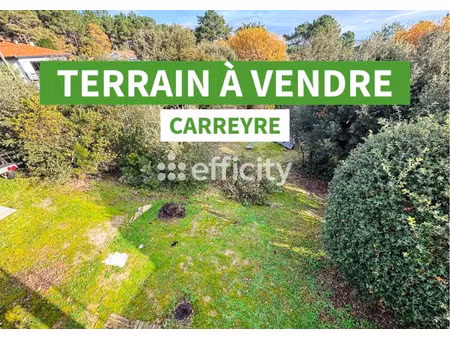 vente terrain 483 m² à lacanau (33680)  425 000 €
