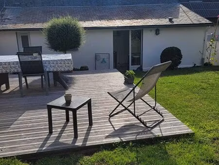 à vendre / maison cocooning avec jardin  terrasse et garage / proche de l'odet