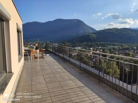 duplex dernier étage - toit-terrasse panoramique et véranda