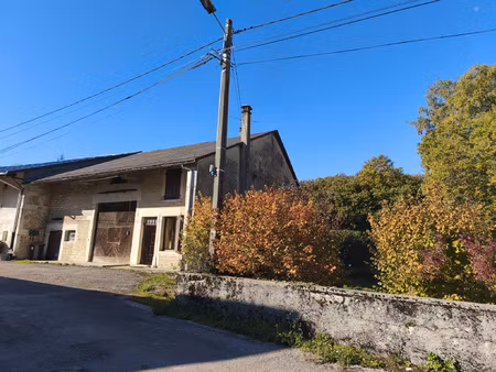 maison en pierre avec dépendances et terrain