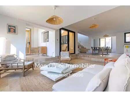 référence : 6096-eth - villa - 7 pièces - 5 chambres - 180m2 - jardin - piscine -...