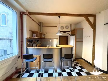 location appartement 2 pièces à nantes centre ville (44000) : à louer 2 pièces / 46m² nant