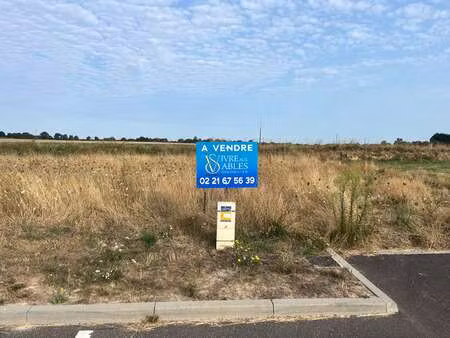 vente terrain à saint-mathurin (85150) : à vendre / 367m² saint-mathurin