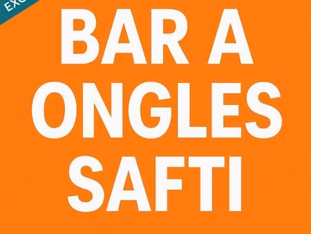 bar à ongles exclusif en centre commercial