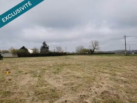 terrain constructible viabilisé à vendre